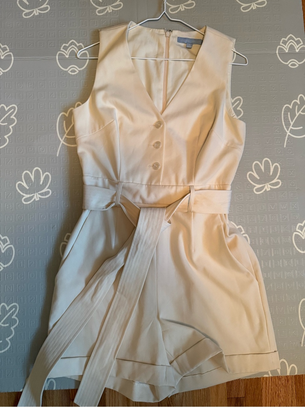 Antonio Melani Belted Romper